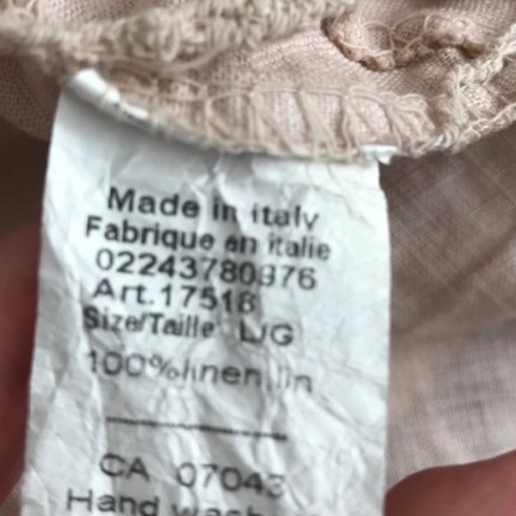 100% Linen Jacket by Stella Martini NWOT - Picture 9 of 9